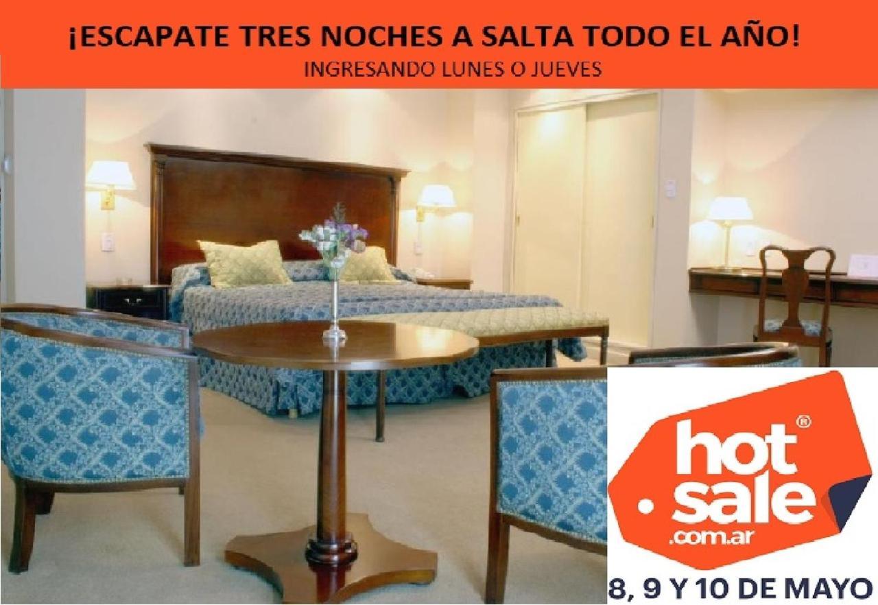 Provincial Plaza Hotel Salta Eksteriør bilde